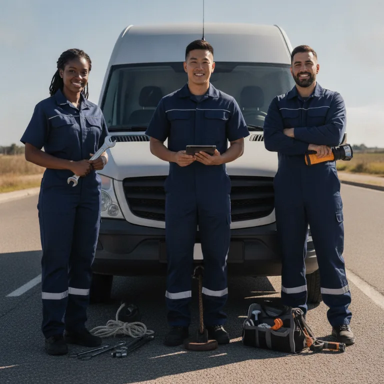Autosleepdienst team in Capelle aan den IJssel